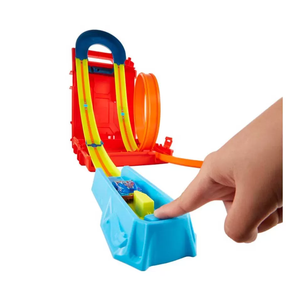 Hot Wheels Track Builder Caja De Acrobacias Pista Coches De Juguete 6 Anos* Vehículos Y Radio Control