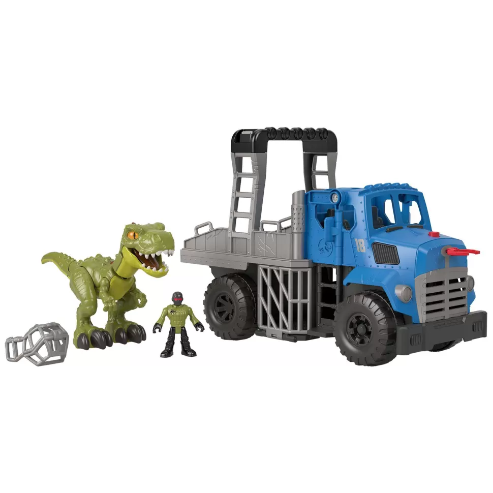 Imaginext Jurassic World 3 Camion Transportador De Dinosaurios* Primera Infancia