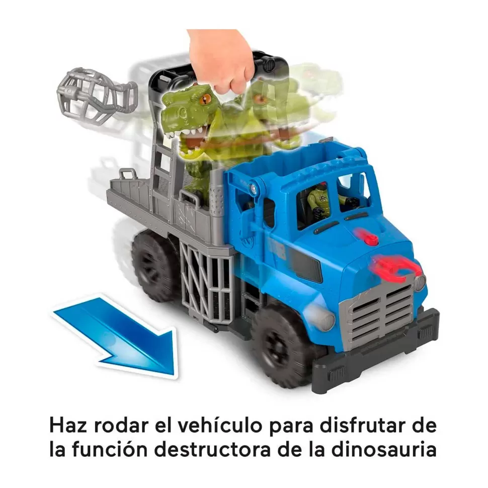 Imaginext Jurassic World 3 Camion Transportador De Dinosaurios* Primera Infancia