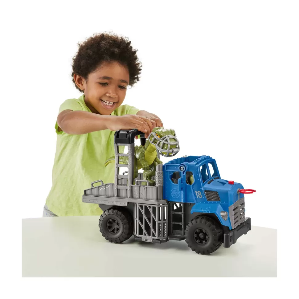 Imaginext Jurassic World 3 Camion Transportador De Dinosaurios* Primera Infancia