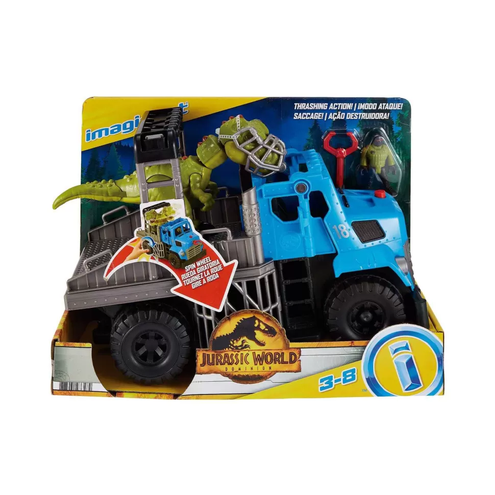 Imaginext Jurassic World 3 Camion Transportador De Dinosaurios* Primera Infancia