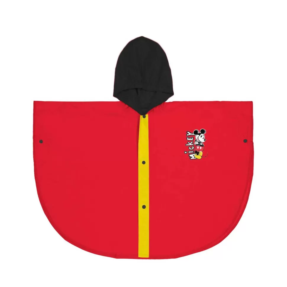 Mickey Mouse Club House Vuelta Al Cole^Impermeable Poncho Mickey Talla 5 A 6 Anos