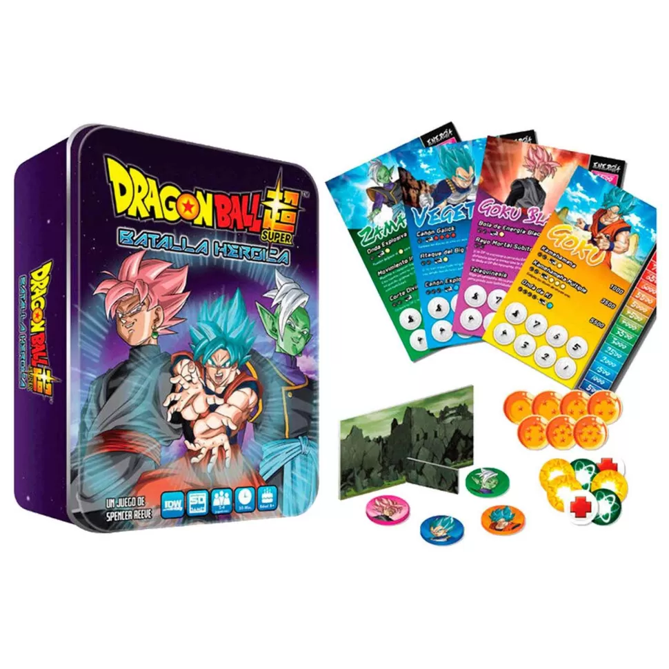 Dragon Ball Juegos De Mesa^Juego De Mesa Super Batalla Heroica
