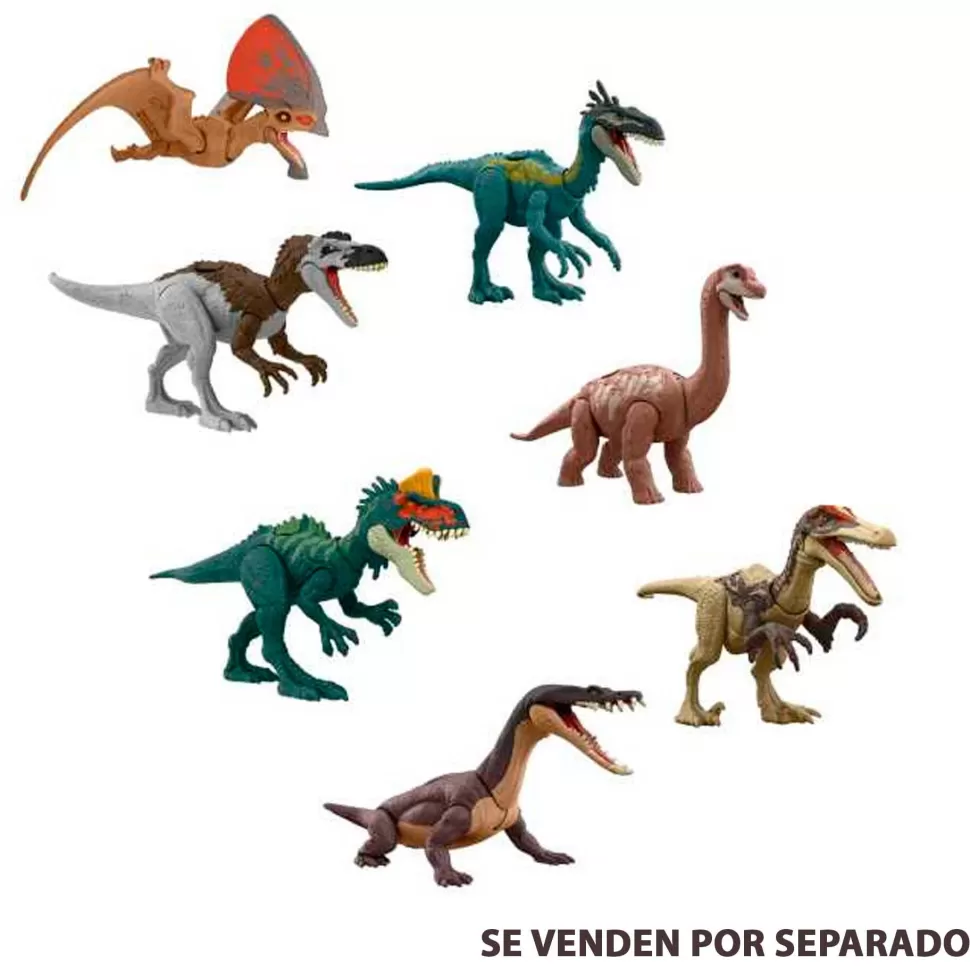 Jurassic World Figuras Y Minimundos^ Danger Pack Dinosaurio De Juguete Surtido 4 Anos