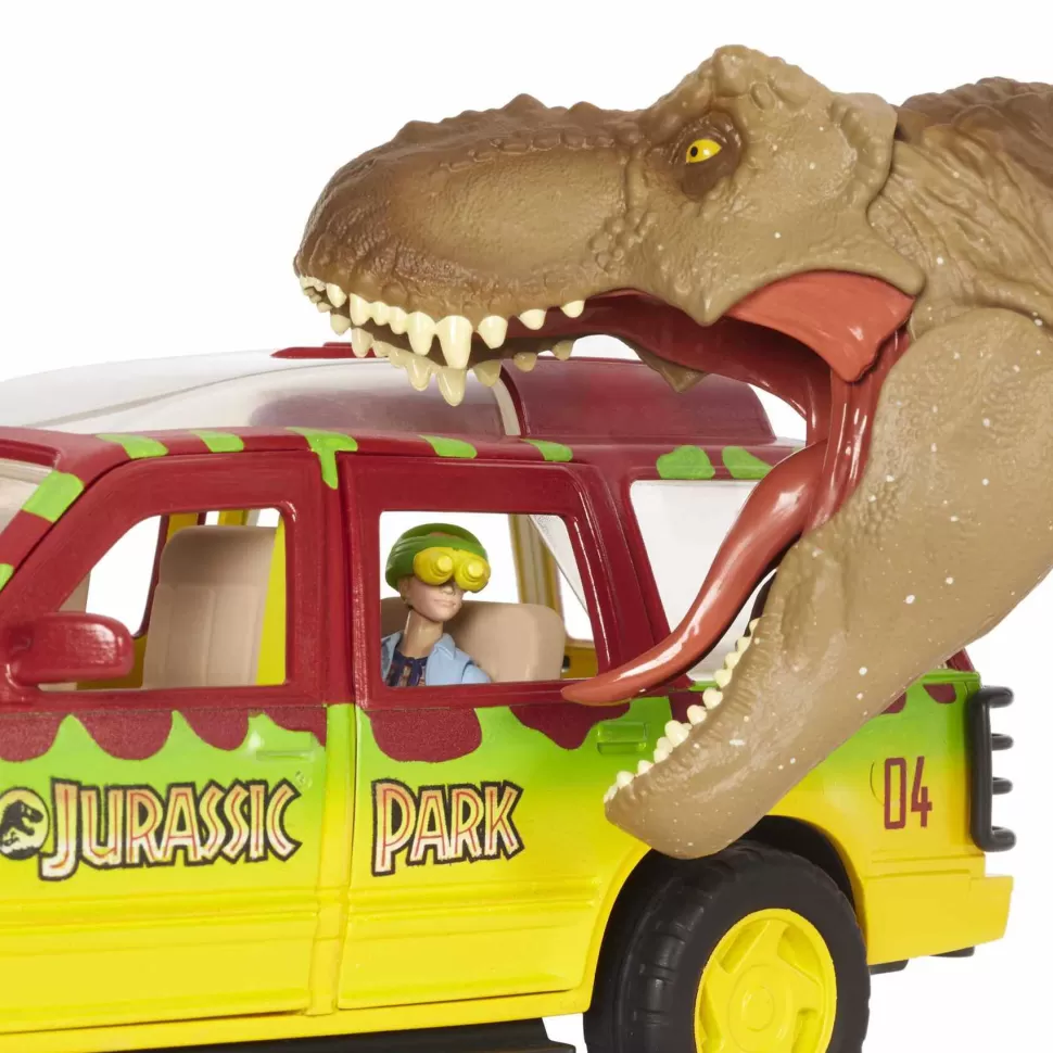 Jurassic World Figuras Y Minimundos^ Dinosaurio T-Rex Atado Coleccion Legacy Figura Para Ninos Mattel Gwn38