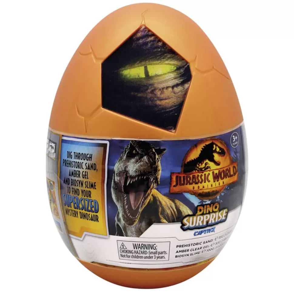 Jurassic World Figuras Y Minimundos^ Dominion Captivz Dino Surprise Edicion Sorpresa