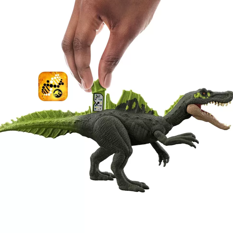 Jurassic World Figuras Y Minimundos^ Dominion Dinosaurio Ruge Y Golpea Ichthyovenator