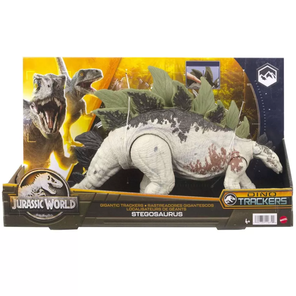 Jurassic World Gigantic Tracker Stegosaurus Dinosaurio Juguete 4 Anos* Figuras Y Minimundos