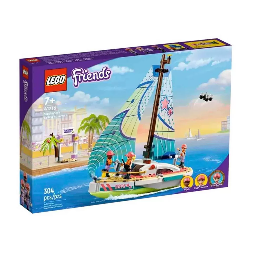 * Juegos De Construcción^Kit De Construcción Friends 41716 Aventura Marinera De Stephanie (309 Piezas)