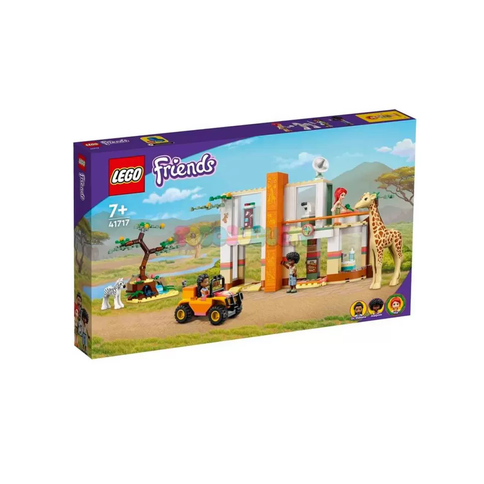 * Kit De Construcción Friends 41717 Rescate De La Fauna Salvaje De Mia (430 Piezas)* Juegos De Construcción