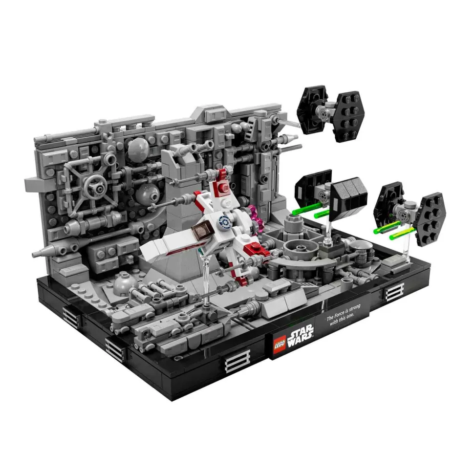 * Kit De Construcción Star Wars 75329 Diorama: Ataque A La Estrella De La Muerte (665 Piezas)* Juegos De Construcción