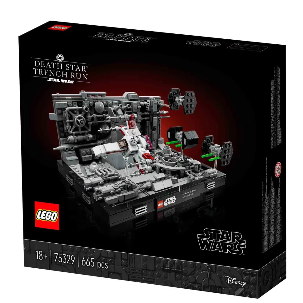 * Kit De Construcción Star Wars 75329 Diorama: Ataque A La Estrella De La Muerte (665 Piezas)* Juegos De Construcción
