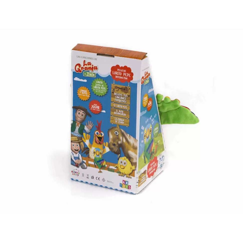 La Granja de Zenón La Granja De Zenon Peluche Lorito Pepe | Juguete Infantil* Peluches