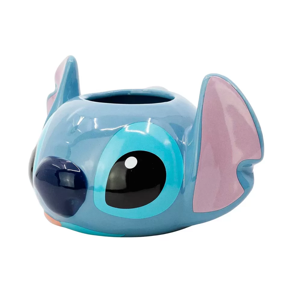 Lilo y Stitch Taza Ceramica 3D Stitch 375 Ml En Caja Regalo* Vuelta Al Cole