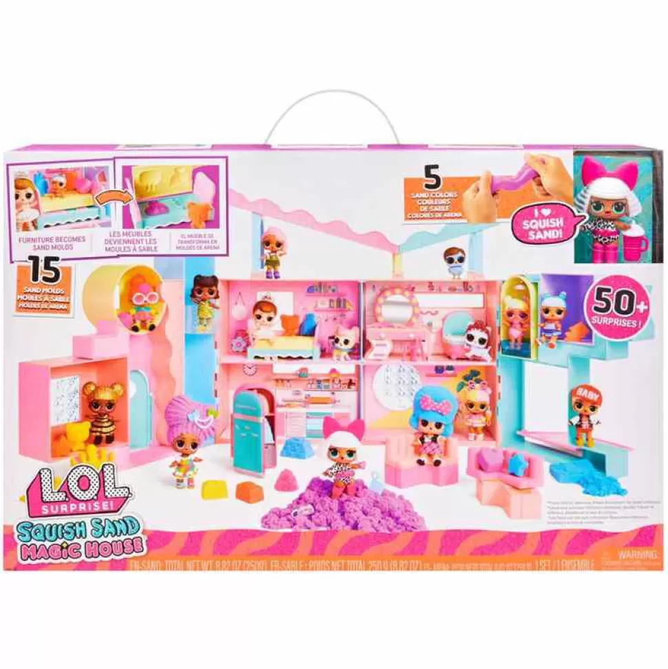 LOL Surprise L.O.L. Surprise Casa De Muñecas Squish Sand (Con Muneca Exclusiva)* Muñecas