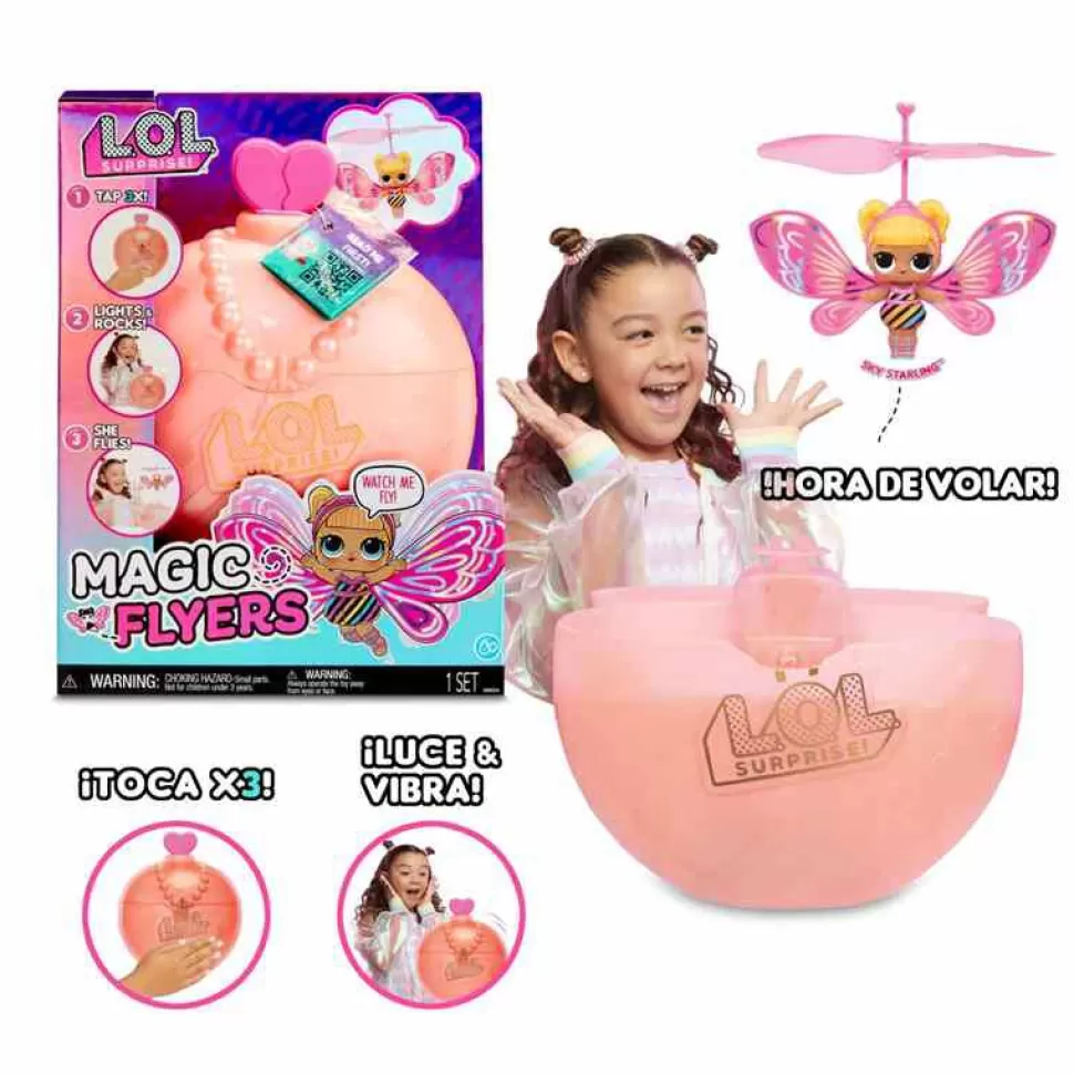 LOL Surprise L.O.L. Surprise Muneca Voladora Magic Wishies - Wonder Wings (Alas Doradas)* Figuras Y Minimundos
