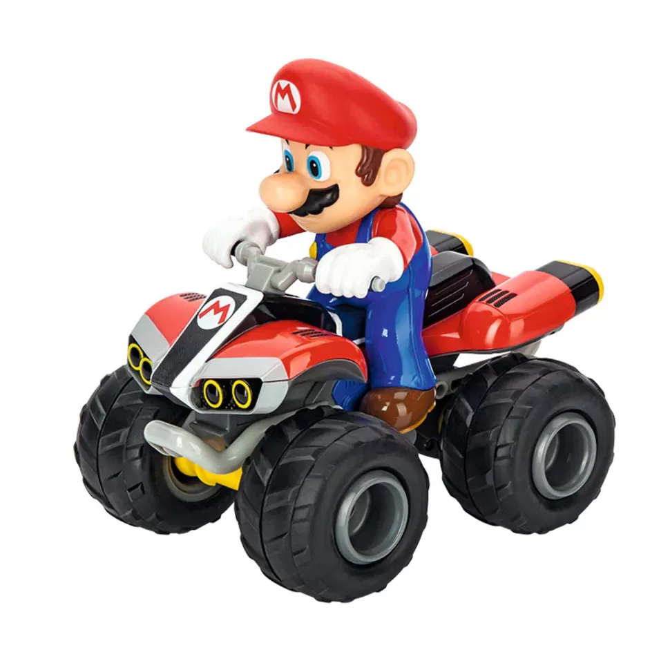 Carrera Vehículos Y Radio Control^Mario Kart Quad Radio Control 1:20 Bateria Y Cargador