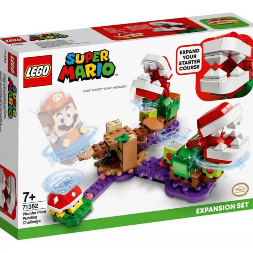* Mario Set De Expansion: Desafio Desconcertante De Las Plantas Pirana 71382* Juegos De Construcción