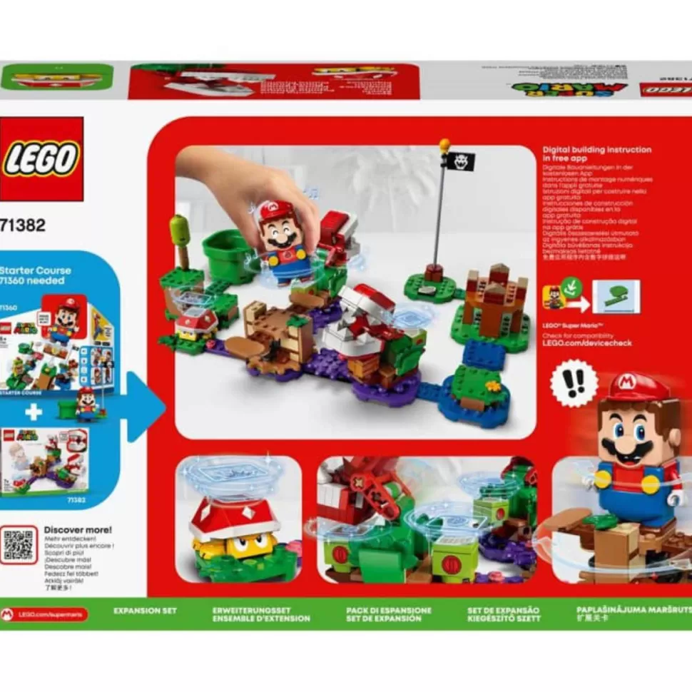 * Mario Set De Expansion: Desafio Desconcertante De Las Plantas Pirana 71382* Juegos De Construcción