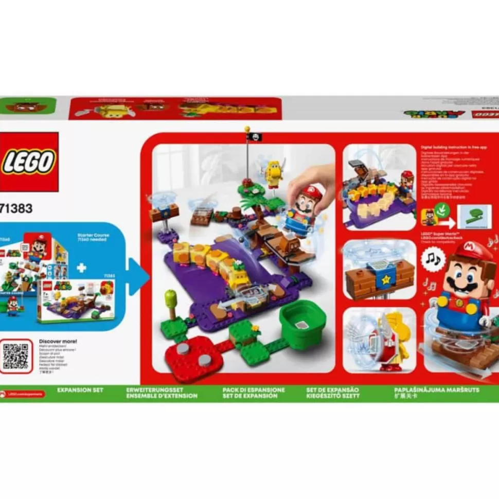 * Juegos De Construcción^ Mario Set De Expansion: Pantano Venenoso De La Floruga 71383