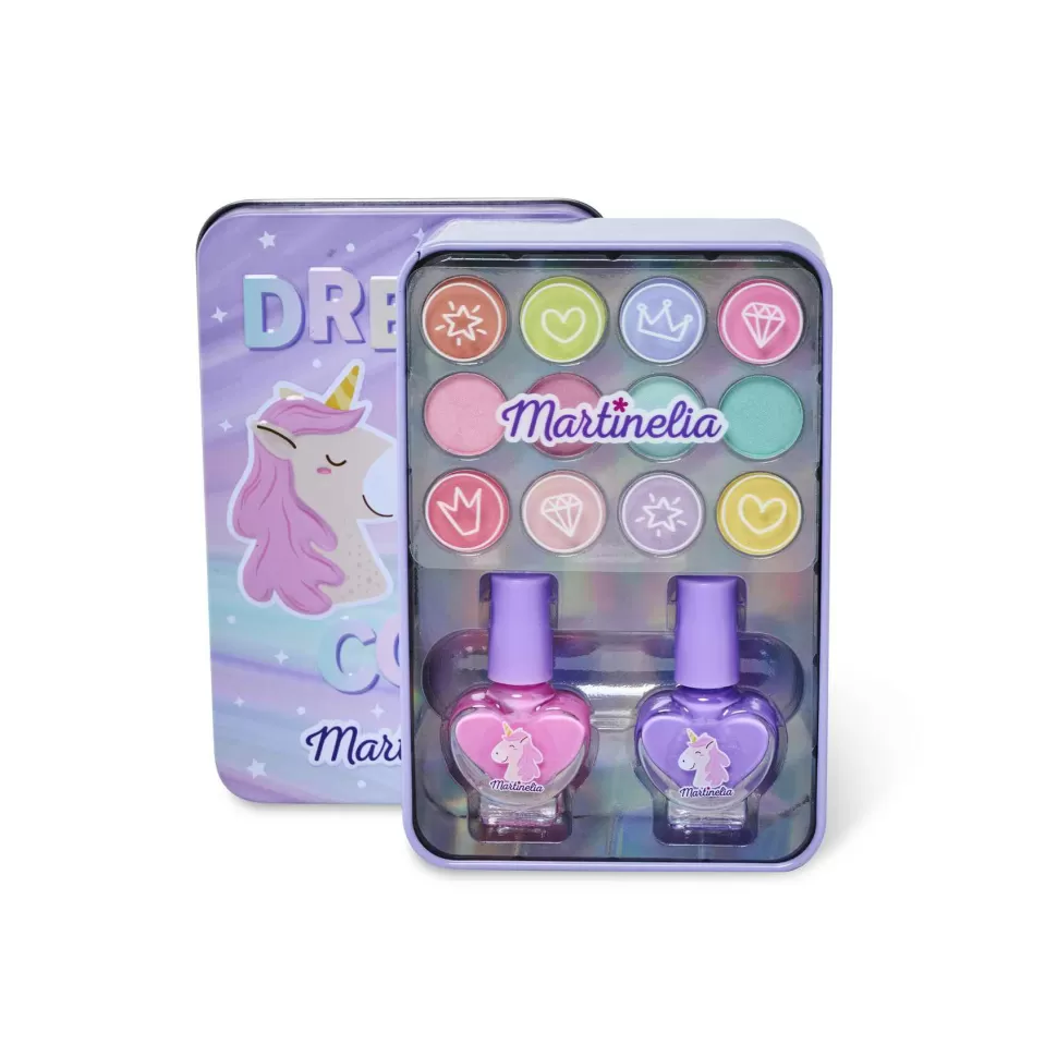 Martinelia Caja Metalica Con Maquillaje Little Unicorn* Juguetes De Imitación Y Hogar