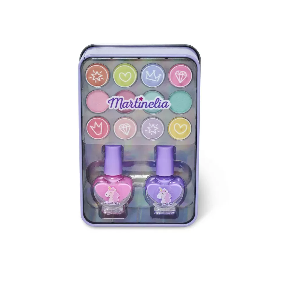 Martinelia Caja Metalica Con Maquillaje Little Unicorn* Juguetes De Imitación Y Hogar