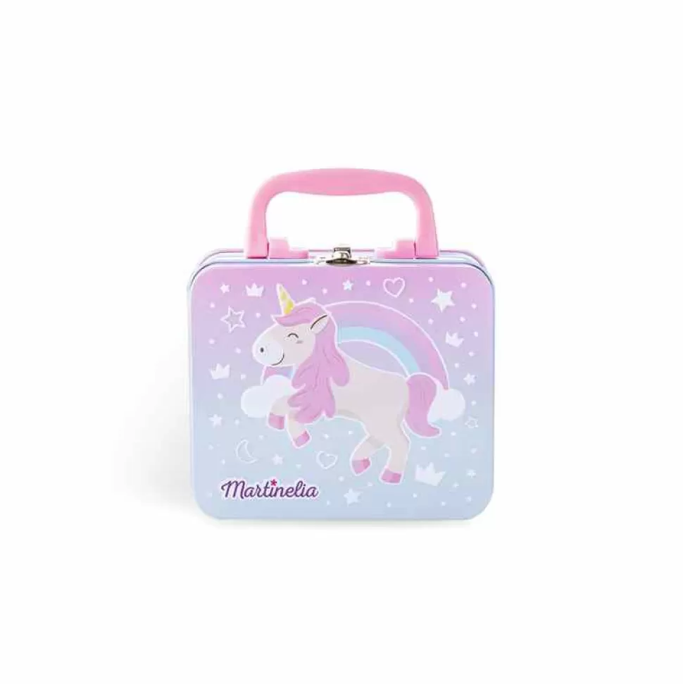 Martinelia Juguetes De Imitación Y Hogar^ Little Unicorn Estuche De Belleza Metalico