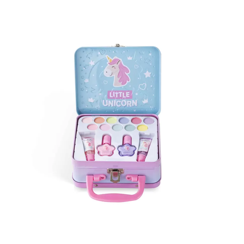Martinelia Juguetes De Imitación Y Hogar^ Little Unicorn Estuche De Belleza Metalico
