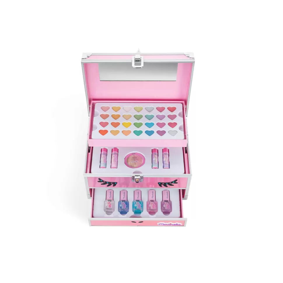Martinelia Juguetes De Imitación Y Hogar^ Little Unicorn Super Maletin De Maquillaje