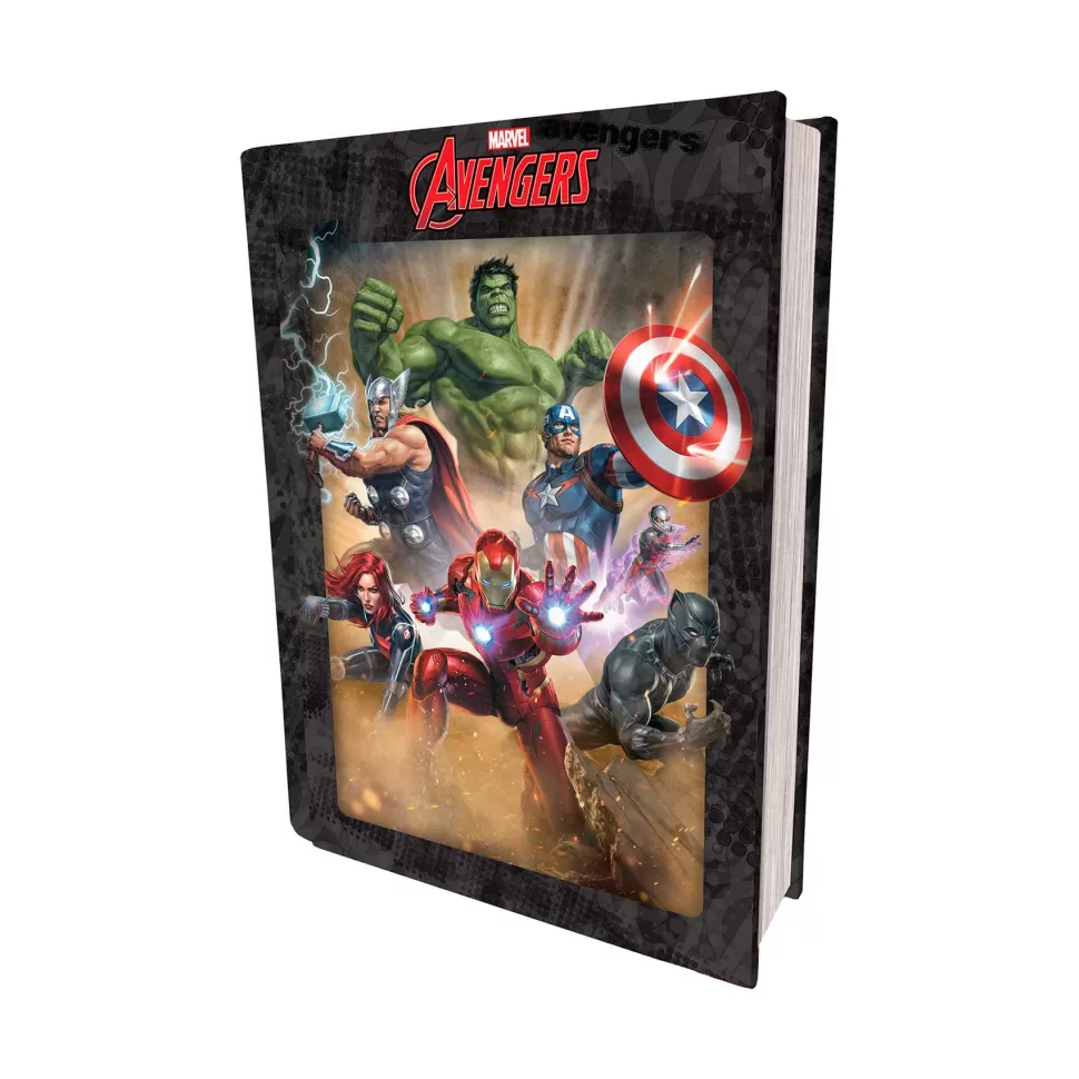 Avengers Puzzles Y Educativos^Marvel Puzzle Libro Lenticular Vengadores Original 300 Piezass