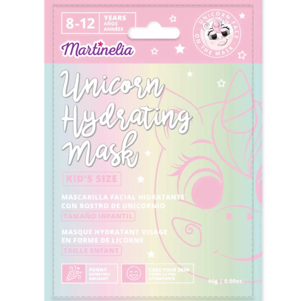 Martinelia Mascarilla Hidratante Infantil Con Cara De Unicornio * Juguetes De Imitación Y Hogar