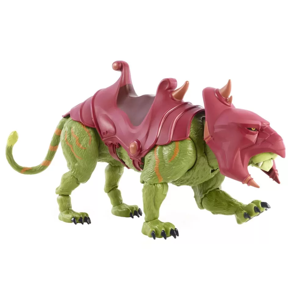 Masters Of The Universe Revelation Masterverse Figura Deluxe Battle Cat* Figuras Y Minimundos