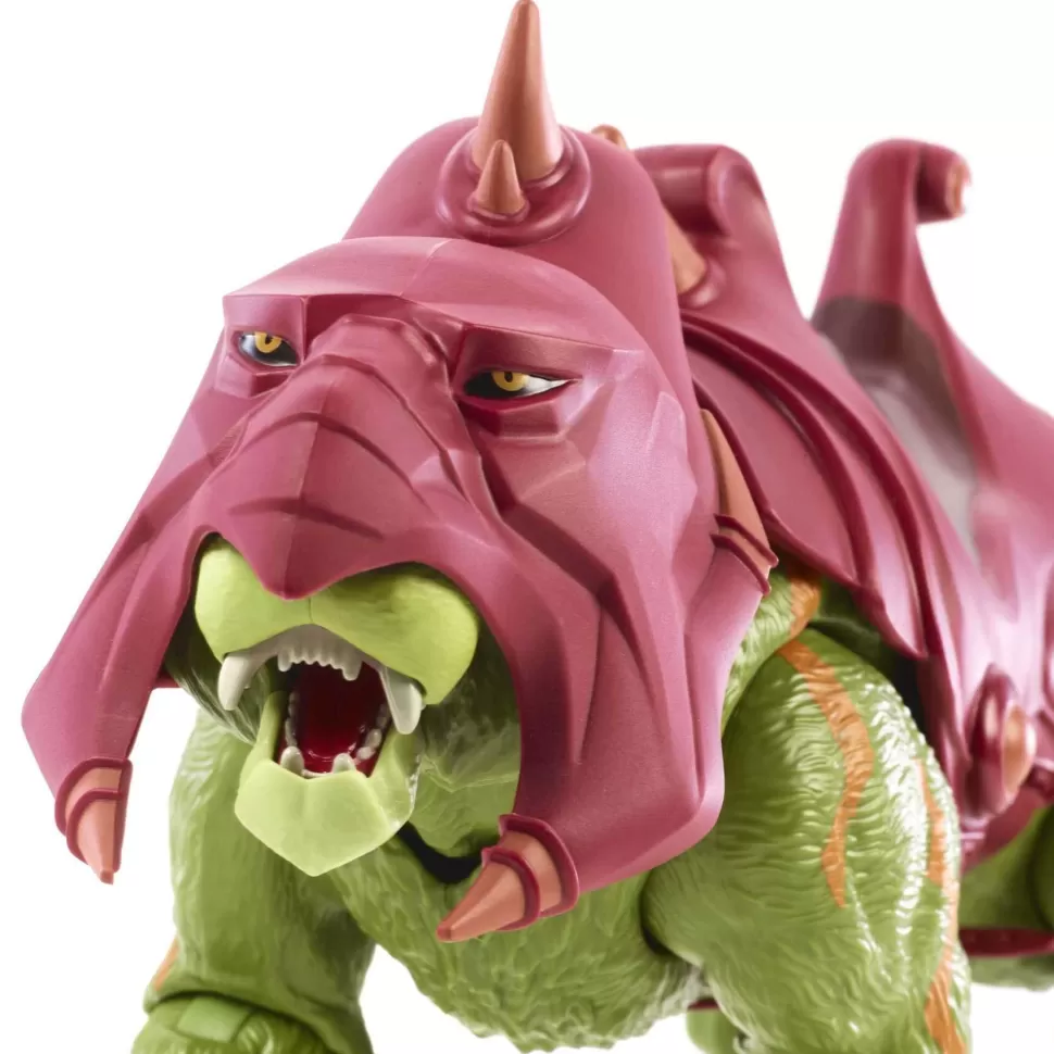 Masters Of The Universe Revelation Masterverse Figura Deluxe Battle Cat* Figuras Y Minimundos
