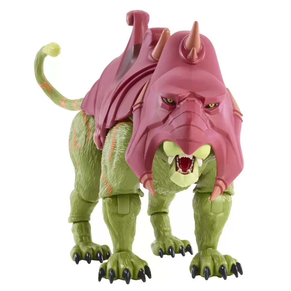 Masters Of The Universe Revelation Masterverse Figura Deluxe Battle Cat* Figuras Y Minimundos