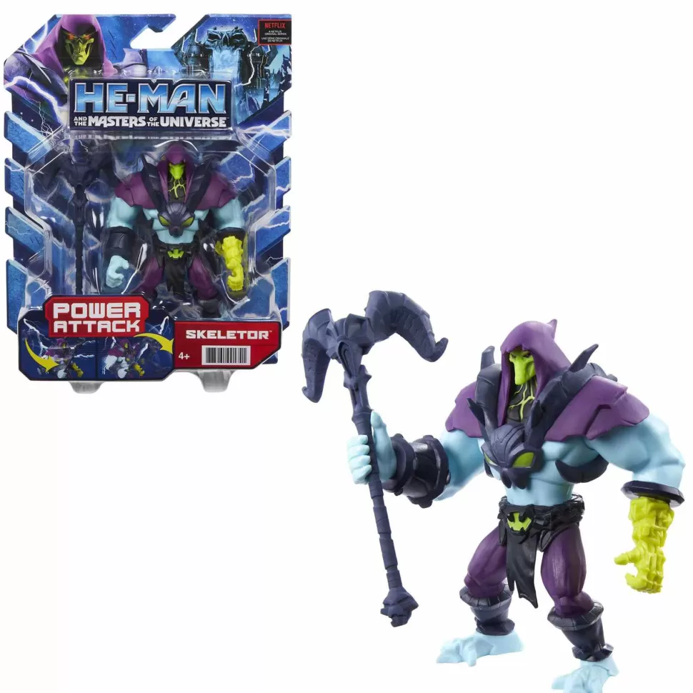 Masters Of The Universe Figuras Y Minimundos^ Skeletor Figura De Accion Muneco Articulado Mattel Hbl67