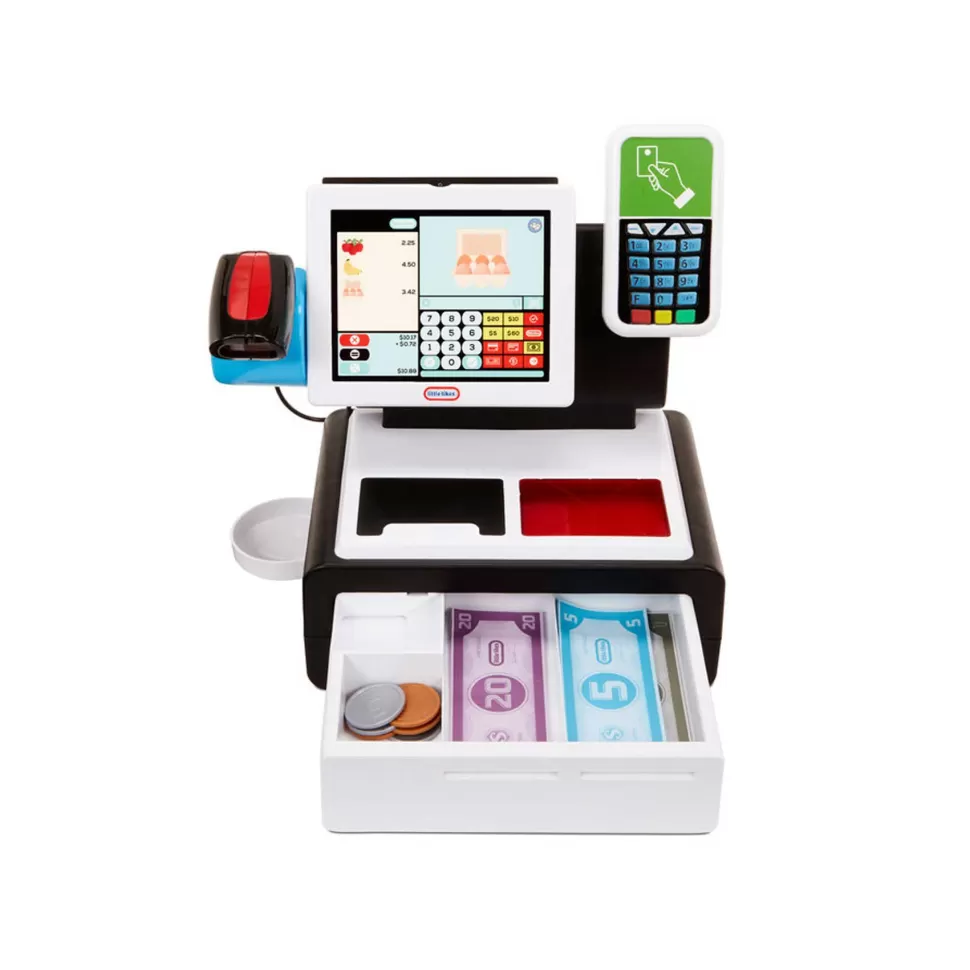 Little Tikes Mi Primera Caja Registradora Realista Con Luces* Juguetes De Imitación Y Hogar