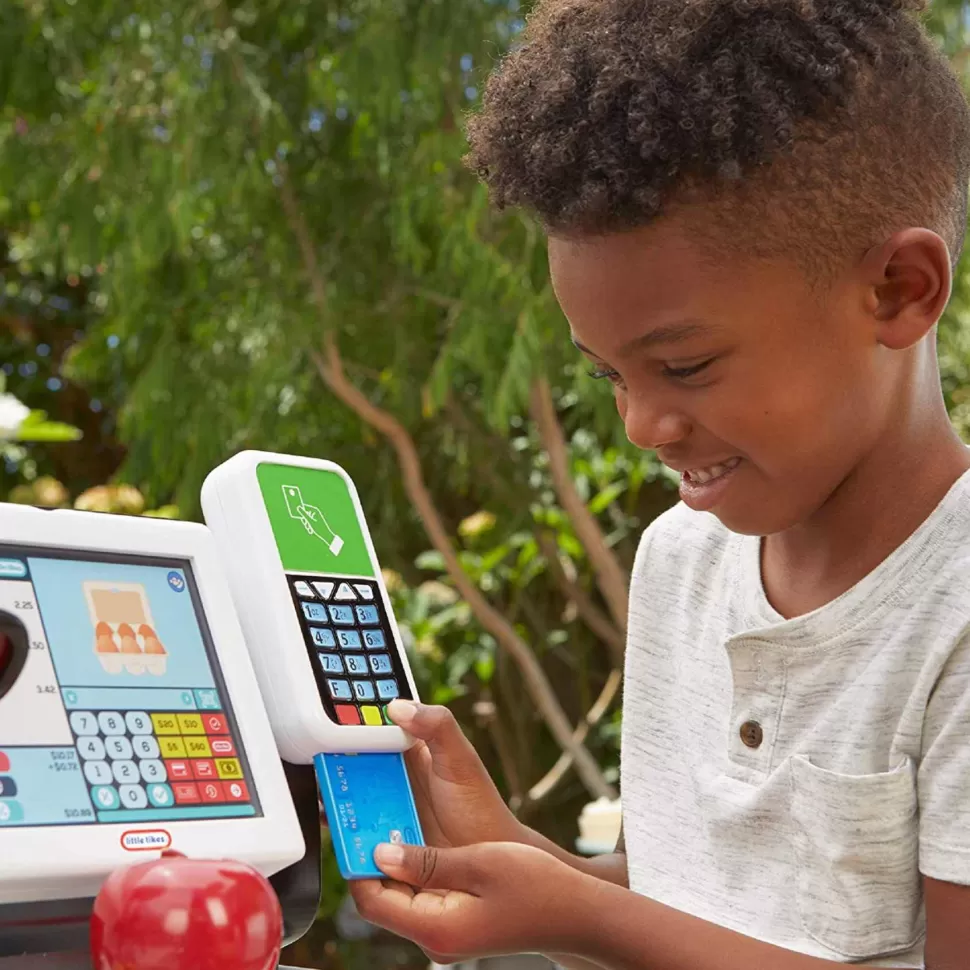 Little Tikes Mi Primera Caja Registradora Realista Con Luces* Juguetes De Imitación Y Hogar
