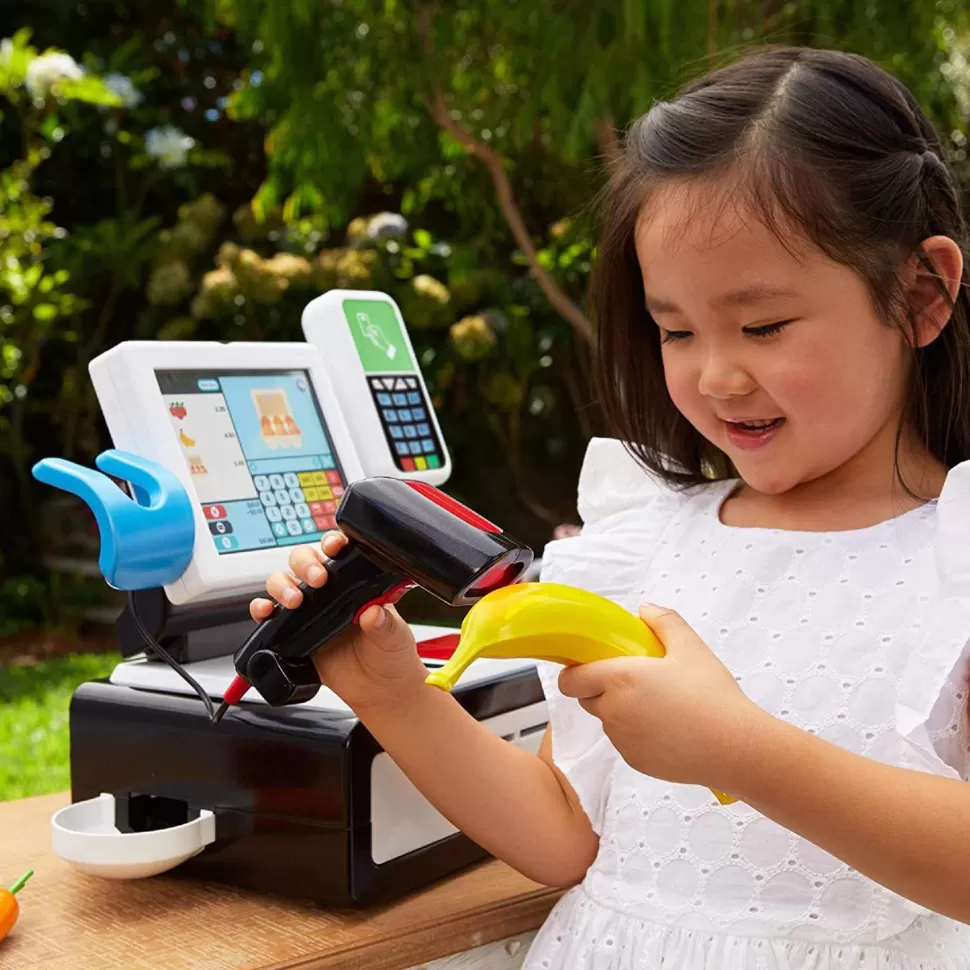 Little Tikes Mi Primera Caja Registradora Realista Con Luces* Juguetes De Imitación Y Hogar