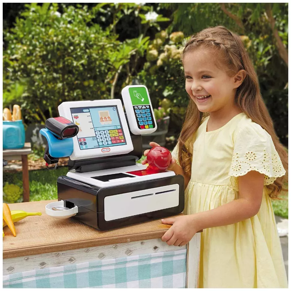 Little Tikes Mi Primera Caja Registradora Realista Con Luces* Juguetes De Imitación Y Hogar