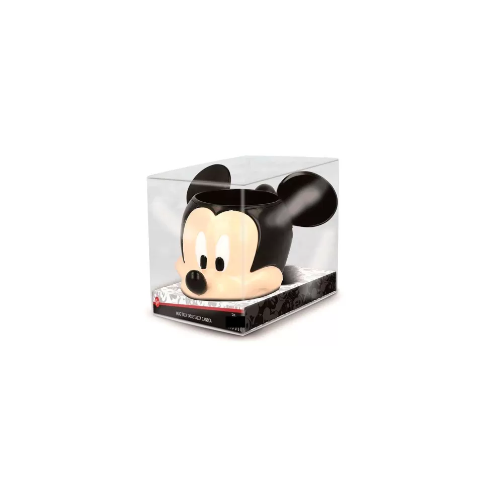 Mickey Mouse Club House Mickey Mouse Stor Taza De Ceramica Con Forma En 3D De 360 Ml* Vuelta Al Cole