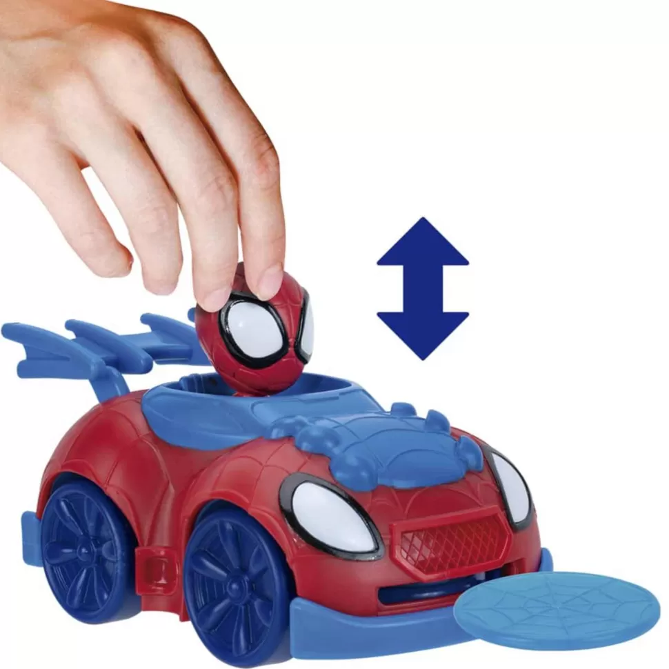 Spiderman Mini Vehículos Spidey Y Sus Amigos 10 Cm Diferentes Modelos* Figuras Y Minimundos