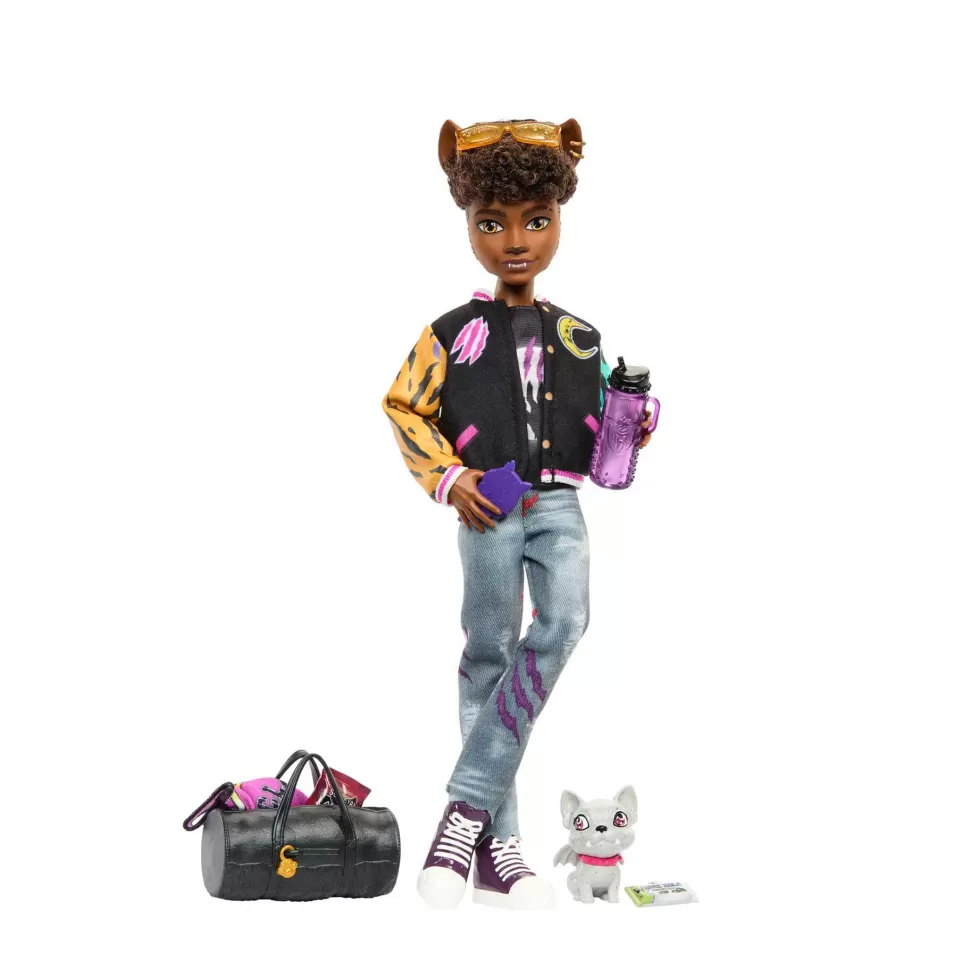 Monster High Clawd Wolf Muneco Articulado Con Mascota Y Accesorios De Moda* Muñecas