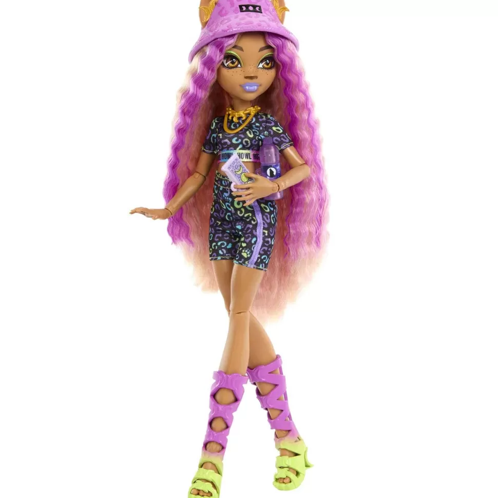 Monster High Skulltimate Secrets Clawdeen Wolf Muneca Con Armario Con 15 Accesorios Sorpresa De Moda* Muñecas