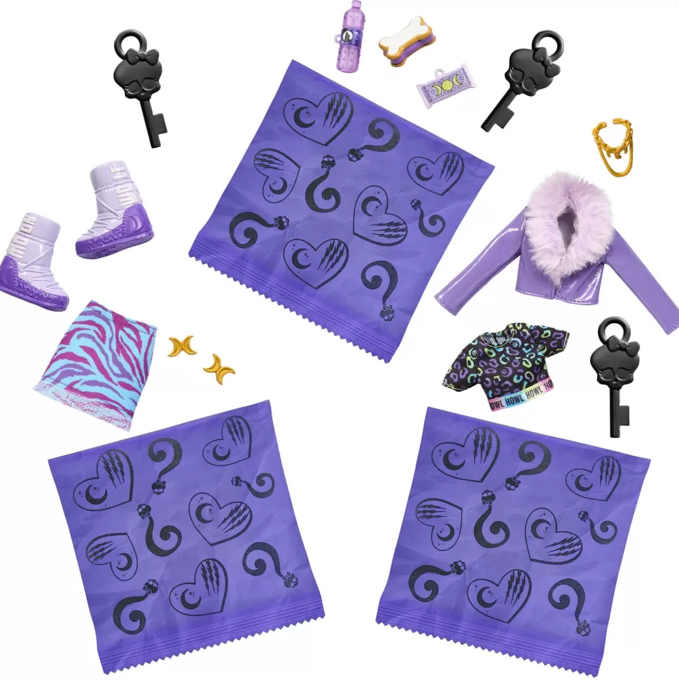Monster High Skulltimate Secrets Clawdeen Wolf Muneca Con Armario Con 15 Accesorios Sorpresa De Moda* Muñecas