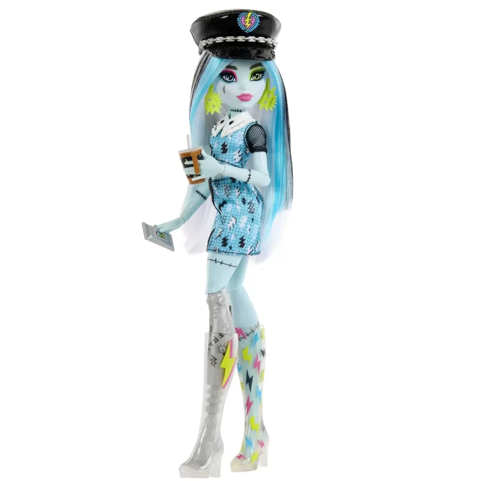 Monster High Skulltimate Secrets Frankie Stein Muneca Con Armario Con 15 Accesorios Sorpresa De Moda* Muñecas