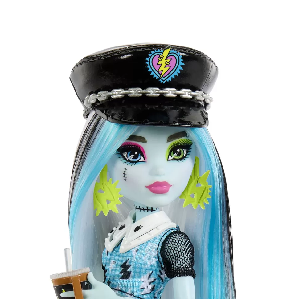 Monster High Skulltimate Secrets Frankie Stein Muneca Con Armario Con 15 Accesorios Sorpresa De Moda* Muñecas