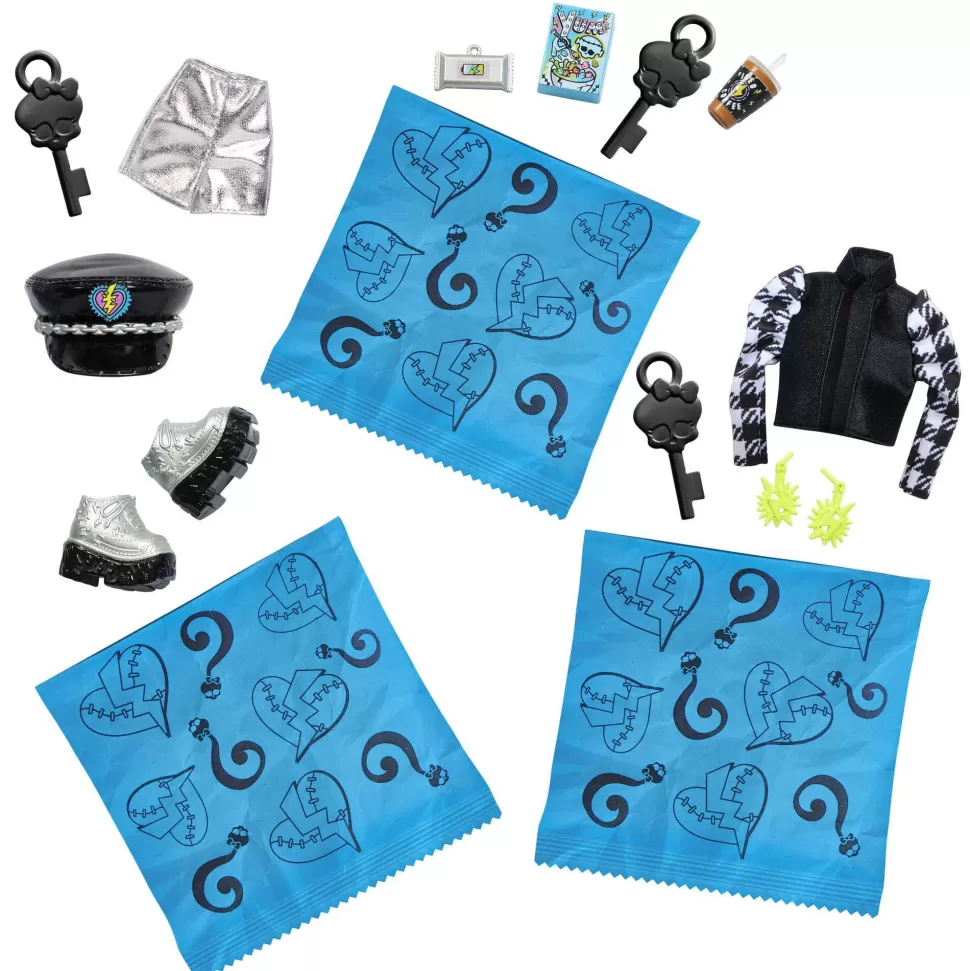 Monster High Skulltimate Secrets Frankie Stein Muneca Con Armario Con 15 Accesorios Sorpresa De Moda* Muñecas