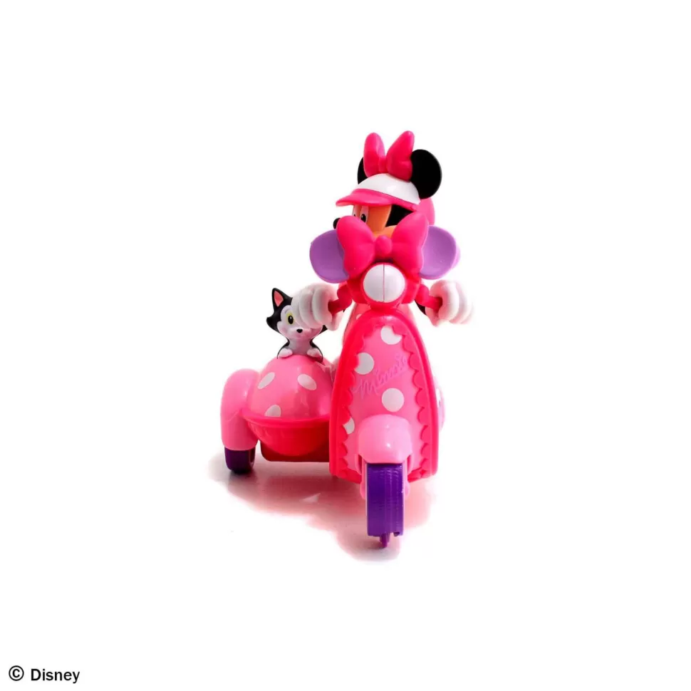 Minnie Vehículos Y Radio Control^Moto Scooter 16 Cm Con Control Por Infrarrojos