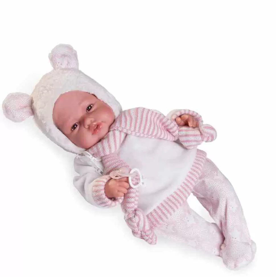 Muñecas Antonio Juan Muñecas^ Babydoo Palabritas Con Capota Y Sonido 50 Cm
