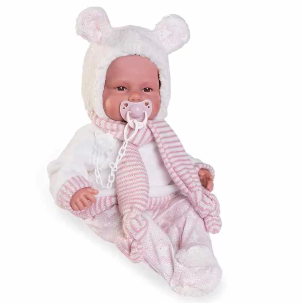 Muñecas Antonio Juan Muñecas^ Babydoo Palabritas Con Capota Y Sonido 50 Cm